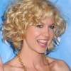 Short curly permed hairstyles