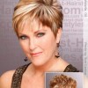 Short hair styles for women over 50 round face