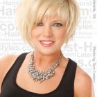 Short hairstyles for mature women over 50
