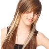 Straight hairstyles for long hair