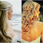Wedding hairstyles for long hair down
