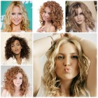 Medium curly hairstyles 2017