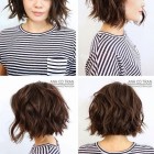 Short hairstyles for wavy hair 2020