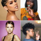 Short hairstyles for black women 2023