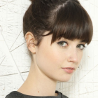 Easy updo with bangs