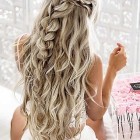 Hairstyles for long hair prom 2018