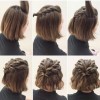 Pretty updos for short hair