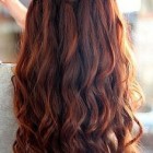 Prom hairstyles for long hair down with braids