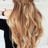 Wavy down hairstyles