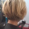 Layer bob hair cut