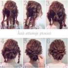 Cute and easy updos for thick hair