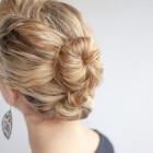 Updo hairstyles for thick curly hair