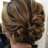 Loose updos for short hair