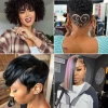 Short afro hairstyles 2023
