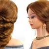 Hairstyles for long hair in wedding