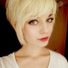 Long pixie cut with bangs