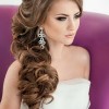 Side style hairstyles for weddings