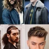 Long hairstyles men 2024