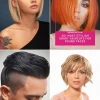 Short hairstyle 2024 for round face