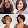 Short hairstyles for girls 2024