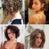 Trendy short curly hairstyles 2024
